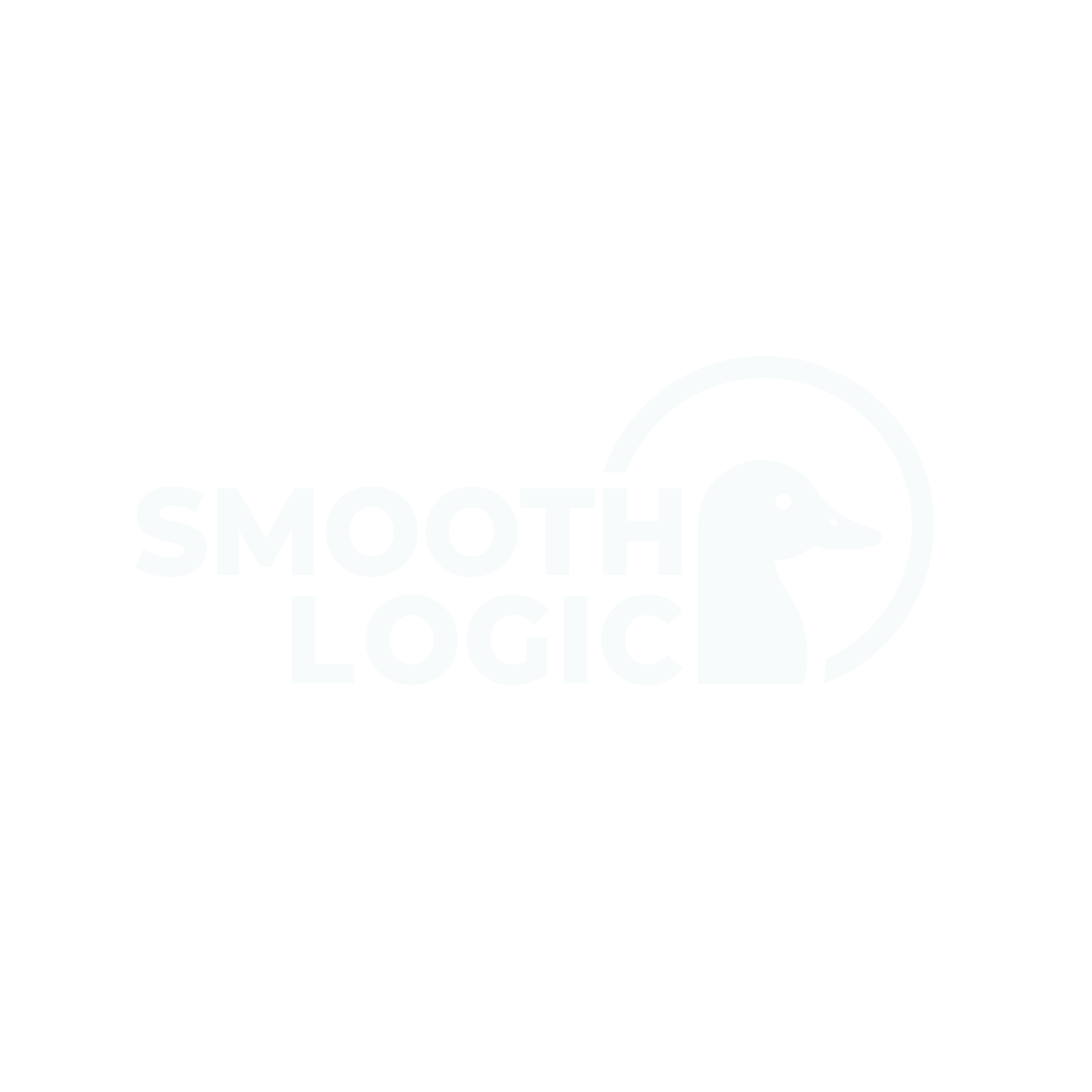 Smooth Logic White Logo